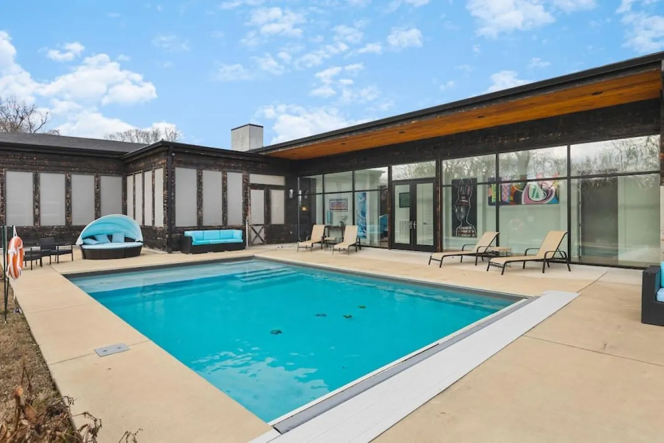 Unique Modern Ranch W Year Round Pool And Hot Tub Villa Nashville